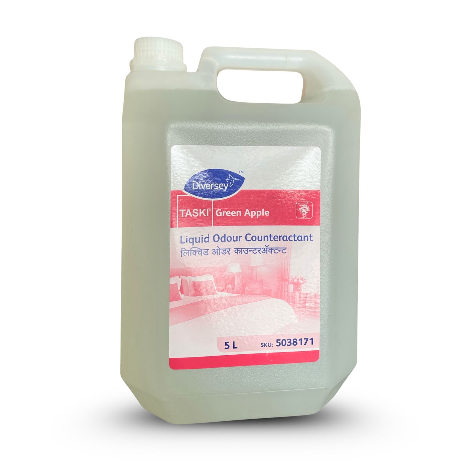 Taski Green Apple 5ltr Can
