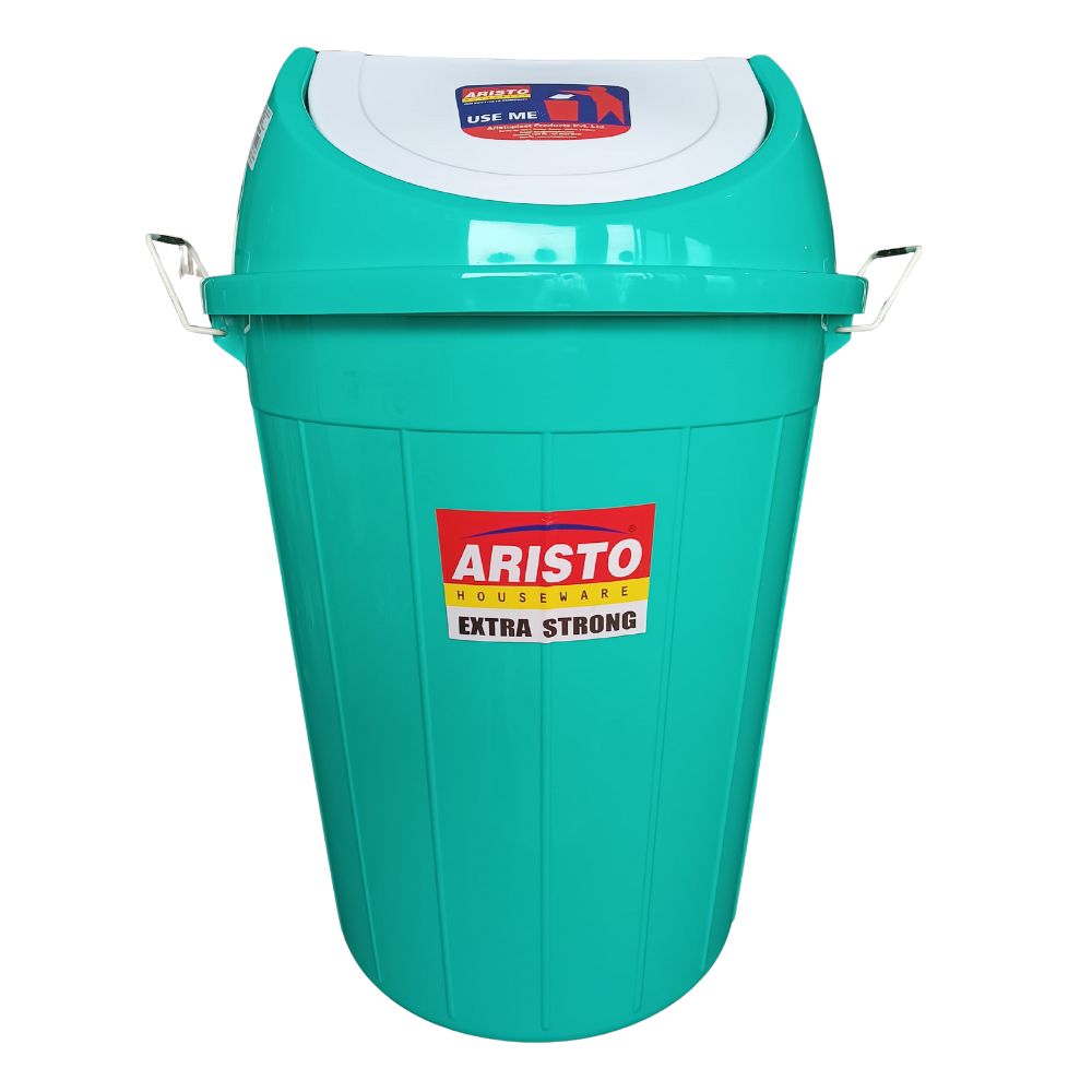 Plastic Dustbin 80 Liter Dome Aristo