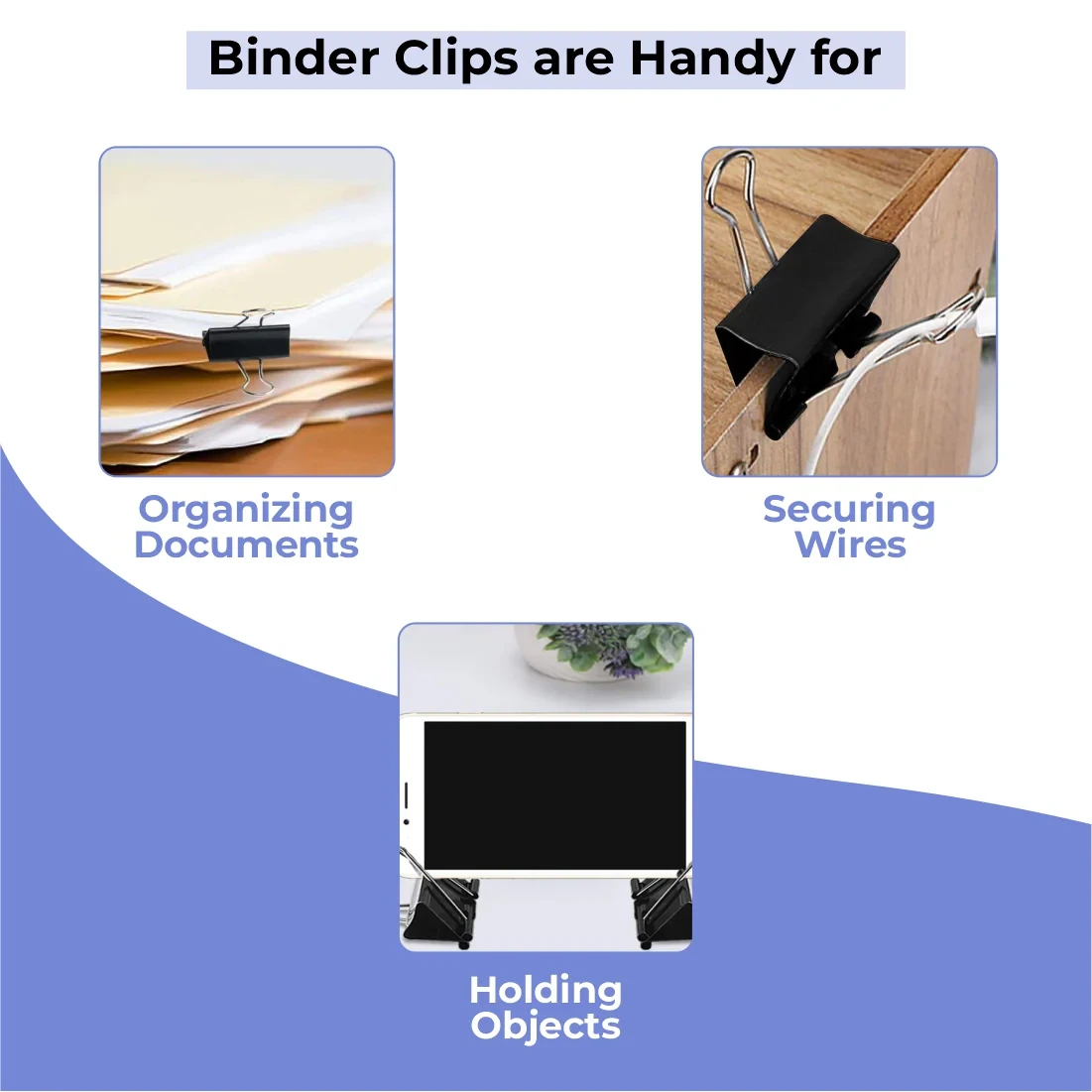 Binder Clip 25mm Oddy BCBLK25