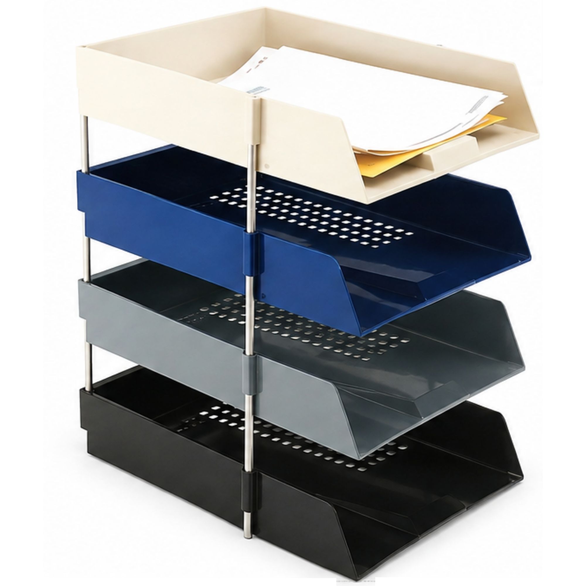 Paper and File Tray Set of 4 Kebica 2030
