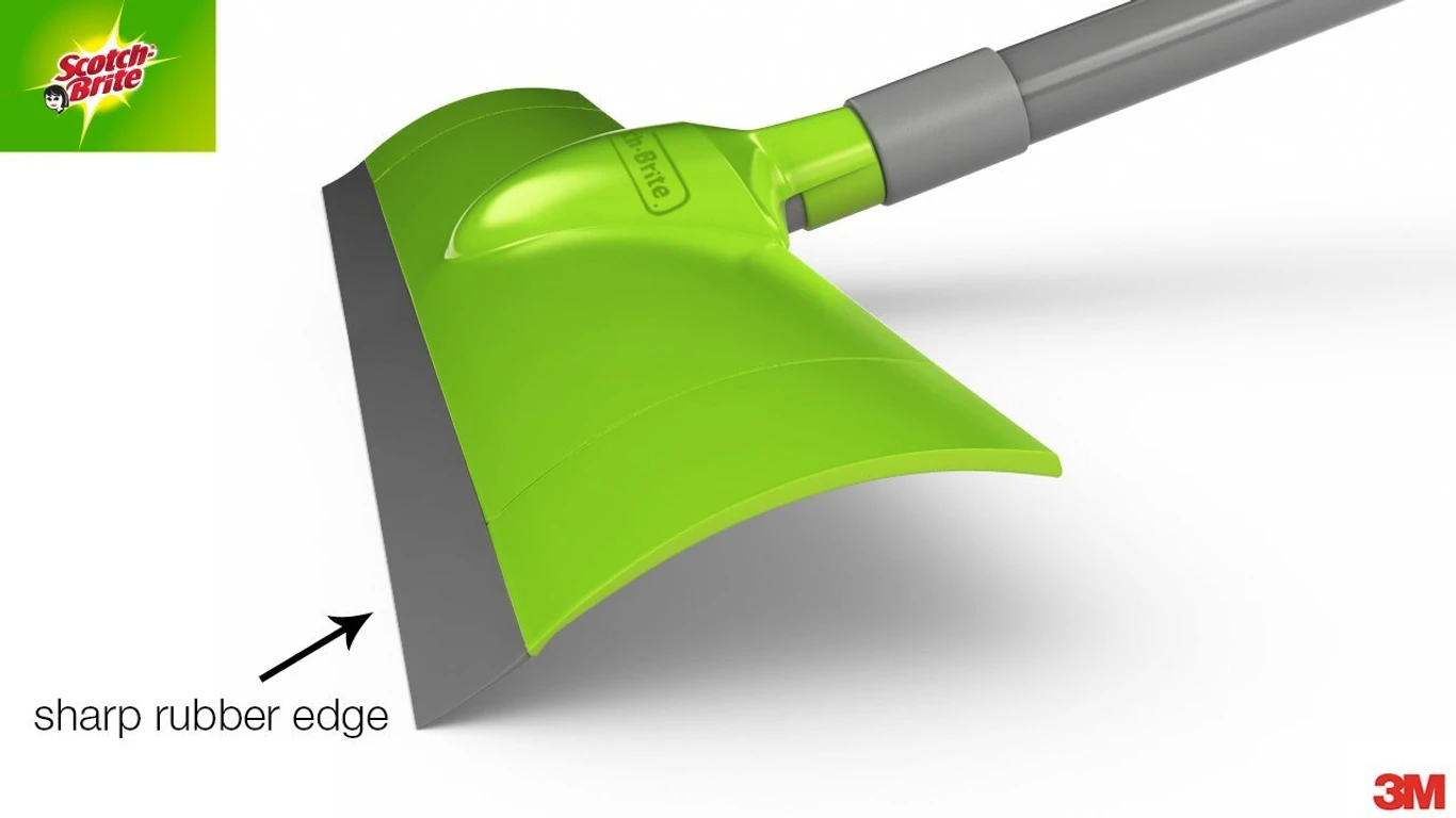 Floor Wiper with extendable handle 120cmx 40cm 3M