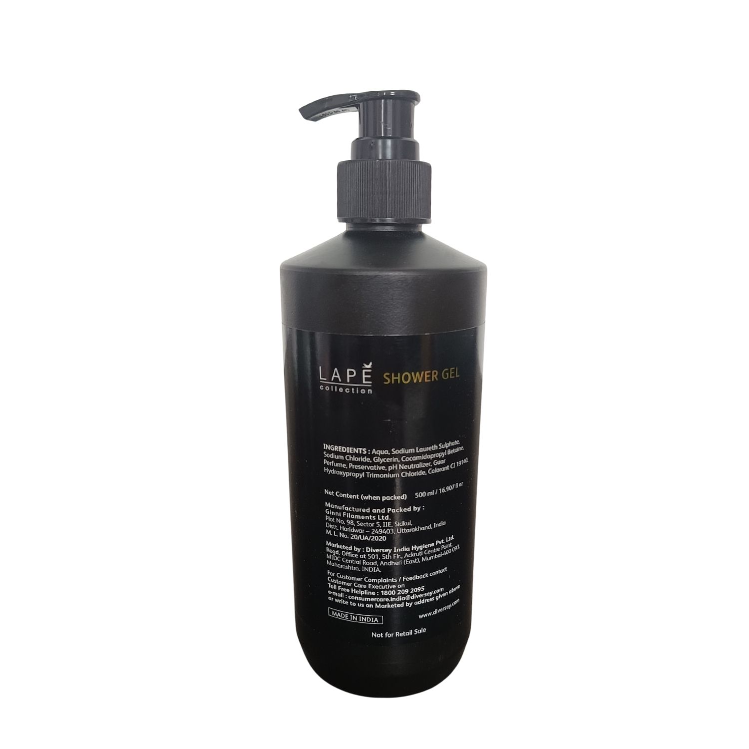 Lape collection Shower Gel Bottle 500ML