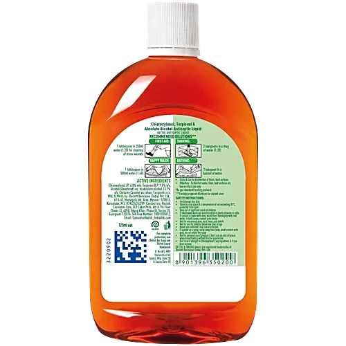 Antiseptic Liquid Dettol 125 Ml