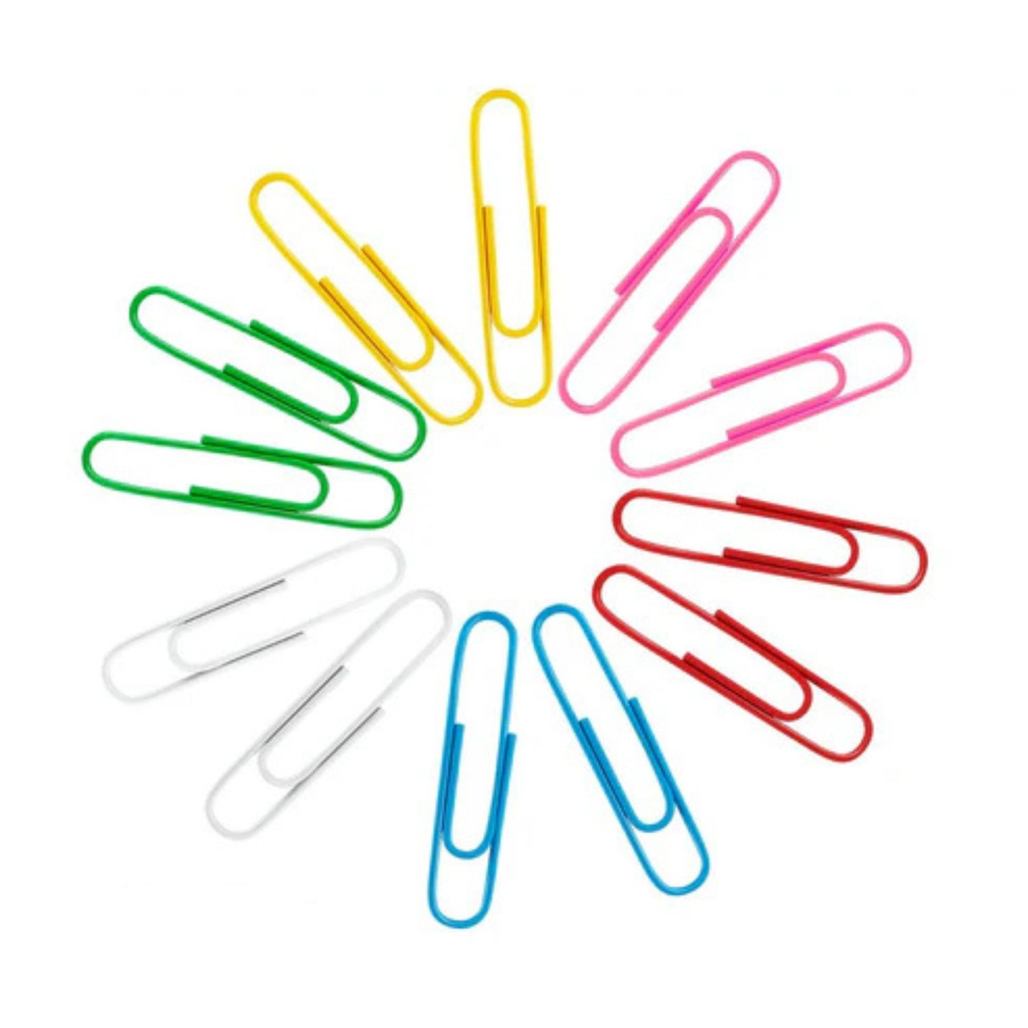 Paper Clip Colored Vinyl Coated Worldone