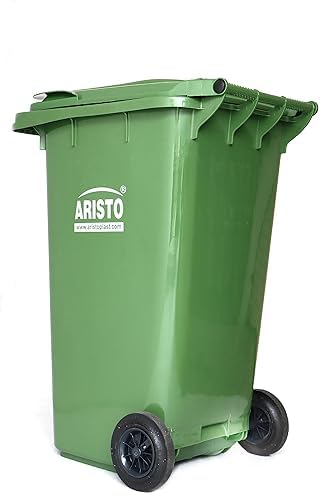 Plastic Dustbin With Wheel Aristo 240 Liter
