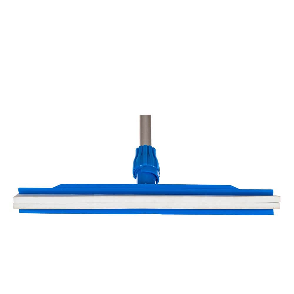 Floor Wiper Double Blade MR 55 Cm Blue White Rubber MM IN0332