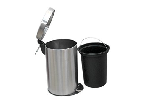 Stainless Steel Dustbin 7x10 Pedal7 ltr