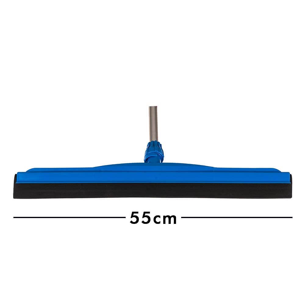 Floor Wiper Double Blade MR 55 Cm Blue Black Rubber MM
