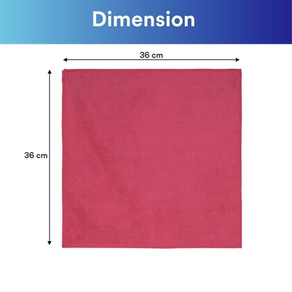 Microfiber Cloth Red 3M