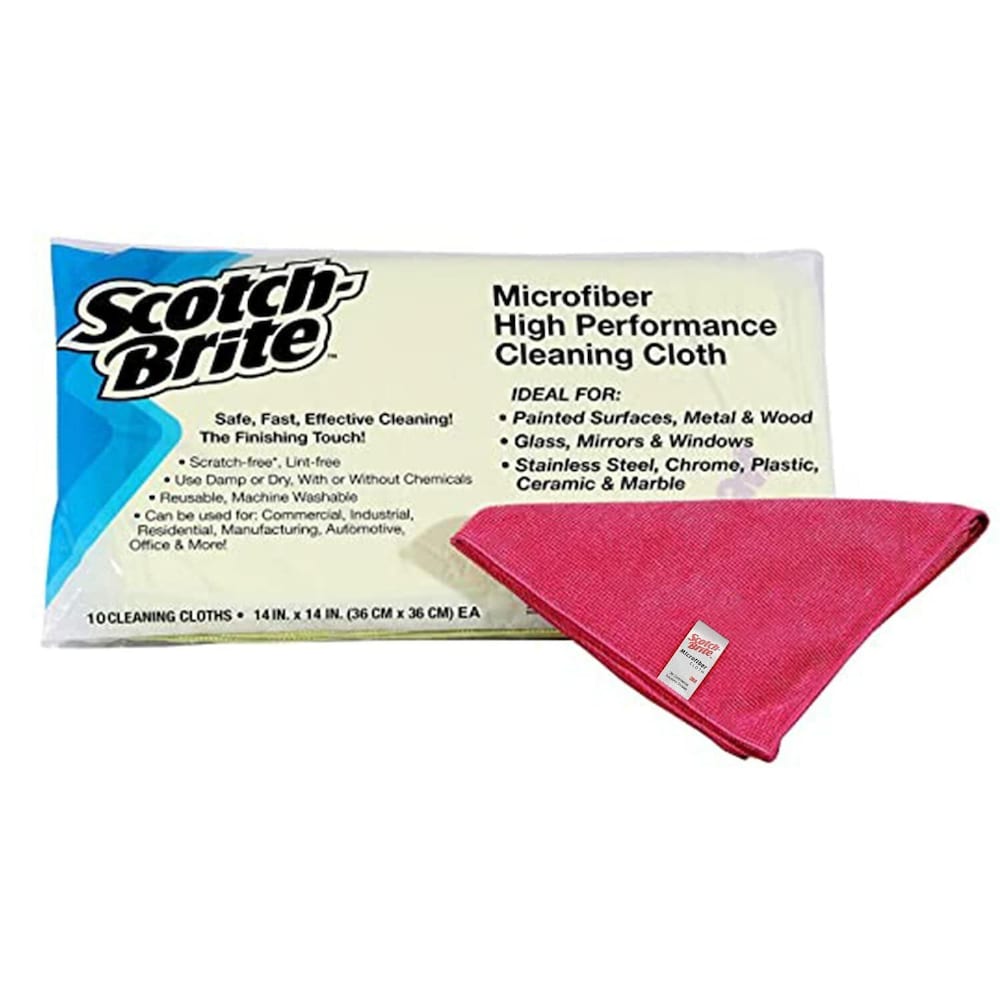 Microfiber Cloth Red 3M