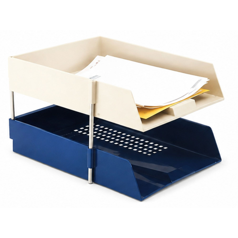 Image of Paper and File Tray Set of 2 Kebica 2030
