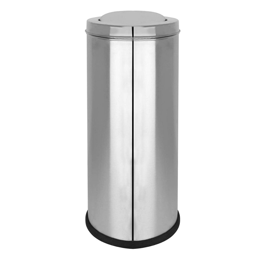 Stainless Steel Dustbin 14x28 Swing 60 Liter
