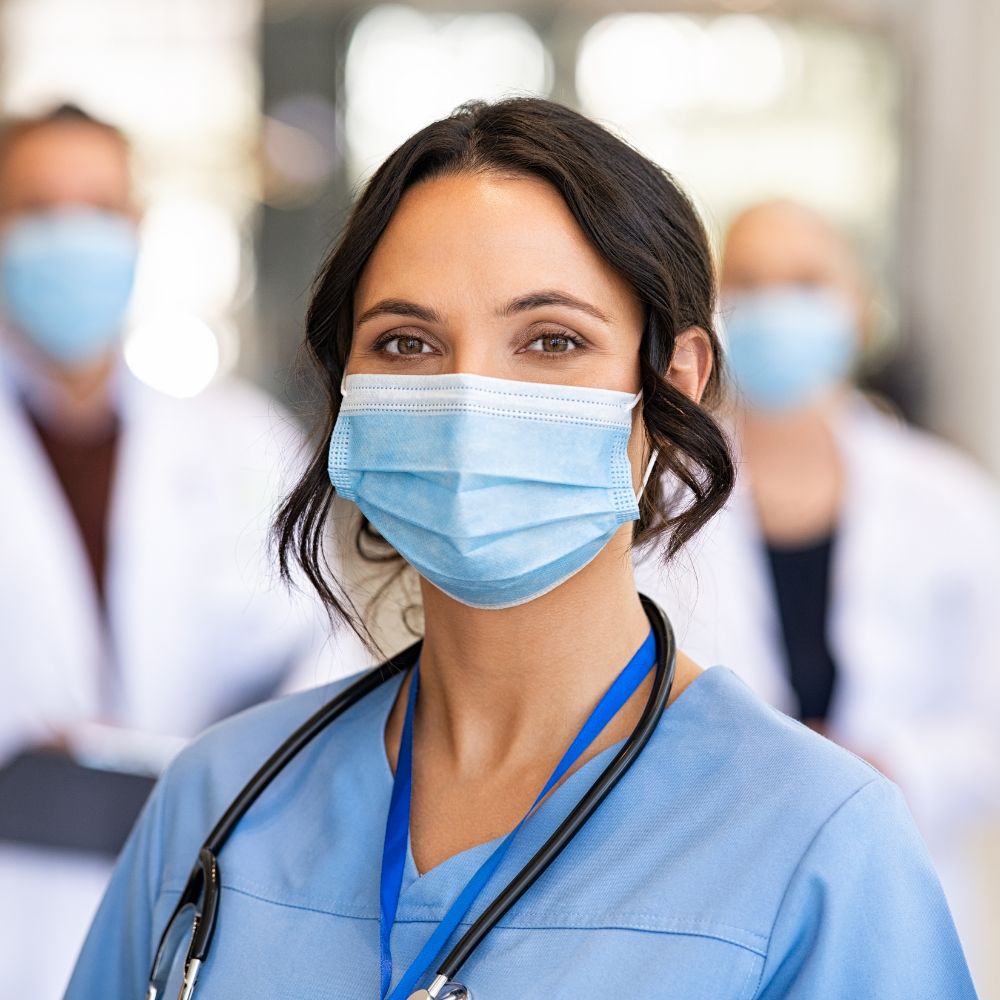 Face Mask with Nosepin Romson