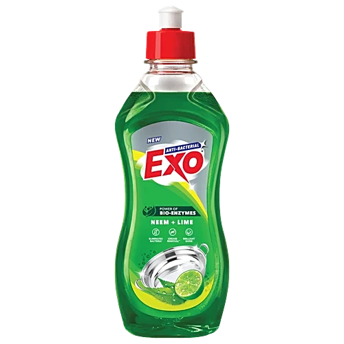 Exo Anti-Bacterial Dishwash Liquid Neem and Lime 500 ml