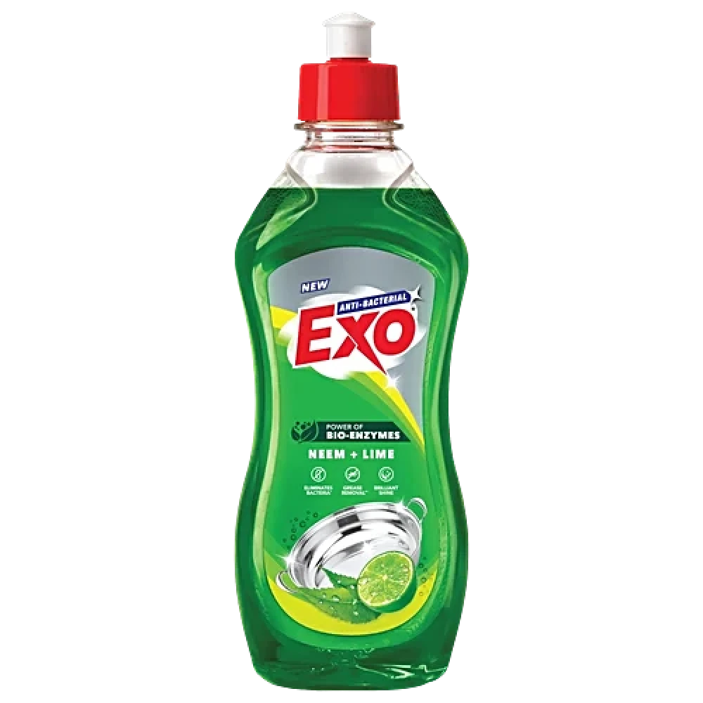 Image of Exo Anti-Bacterial Dishwash Liquid, Neem and Lime, 500 ml