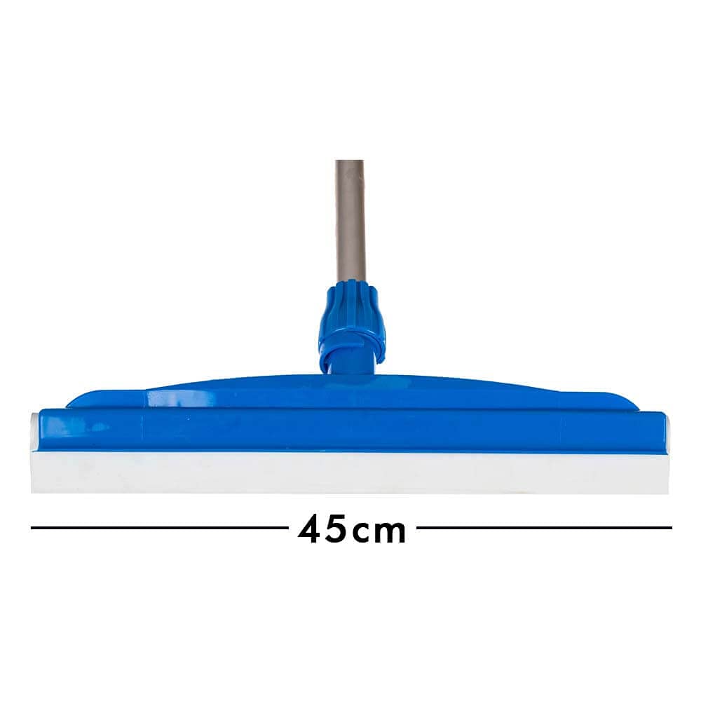 Floor Wiper Double Blade MR 45 Cm Blue White Rubber MM