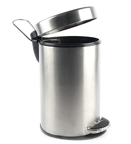 Stainless Steel Dustbin 7x10 Pedal7 ltr