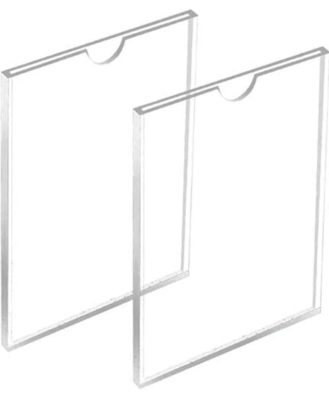 Checklist Holder Wall Hanging Glass