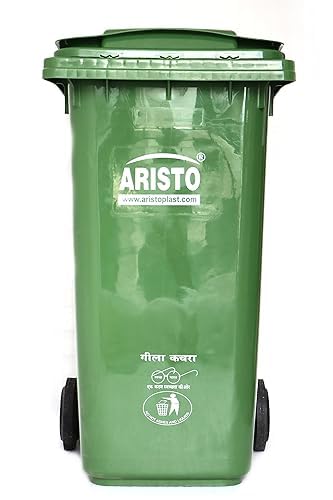 Plastic Dustbin With Wheel Aristo 240 Liter