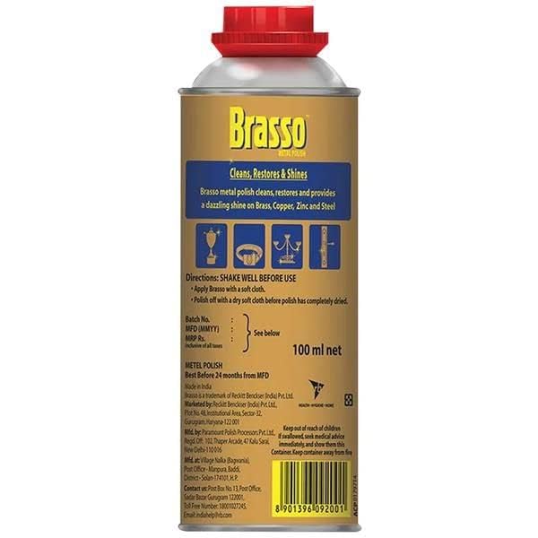 Metal Polish Brasso 100 Ml