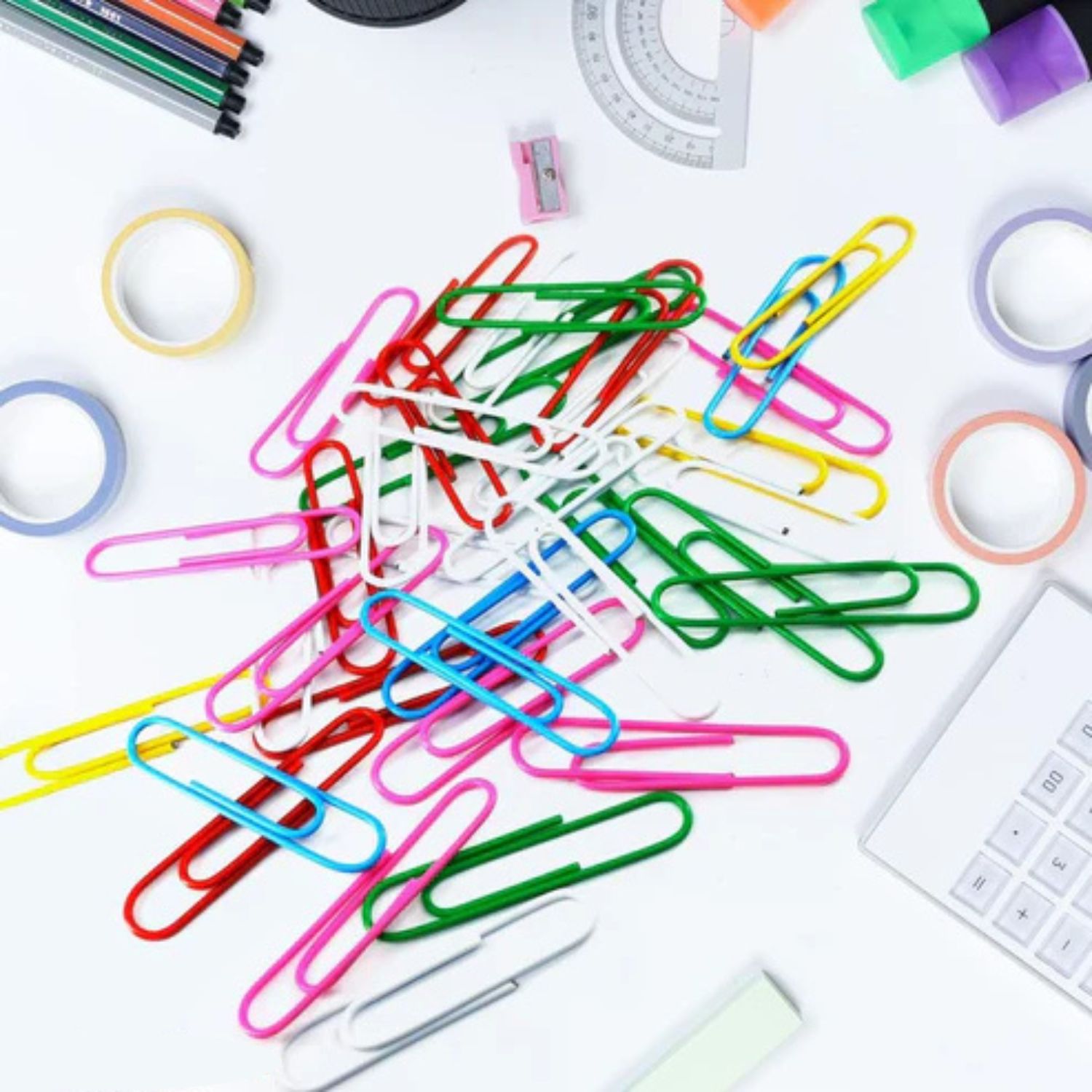 Paper Clip Colored Vinyl Coated Worldone