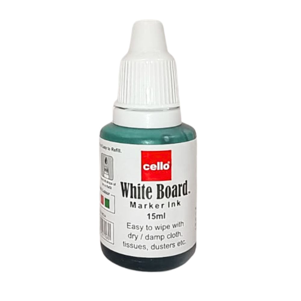 Permanent Board marker Refill Green Cello 15 Ml