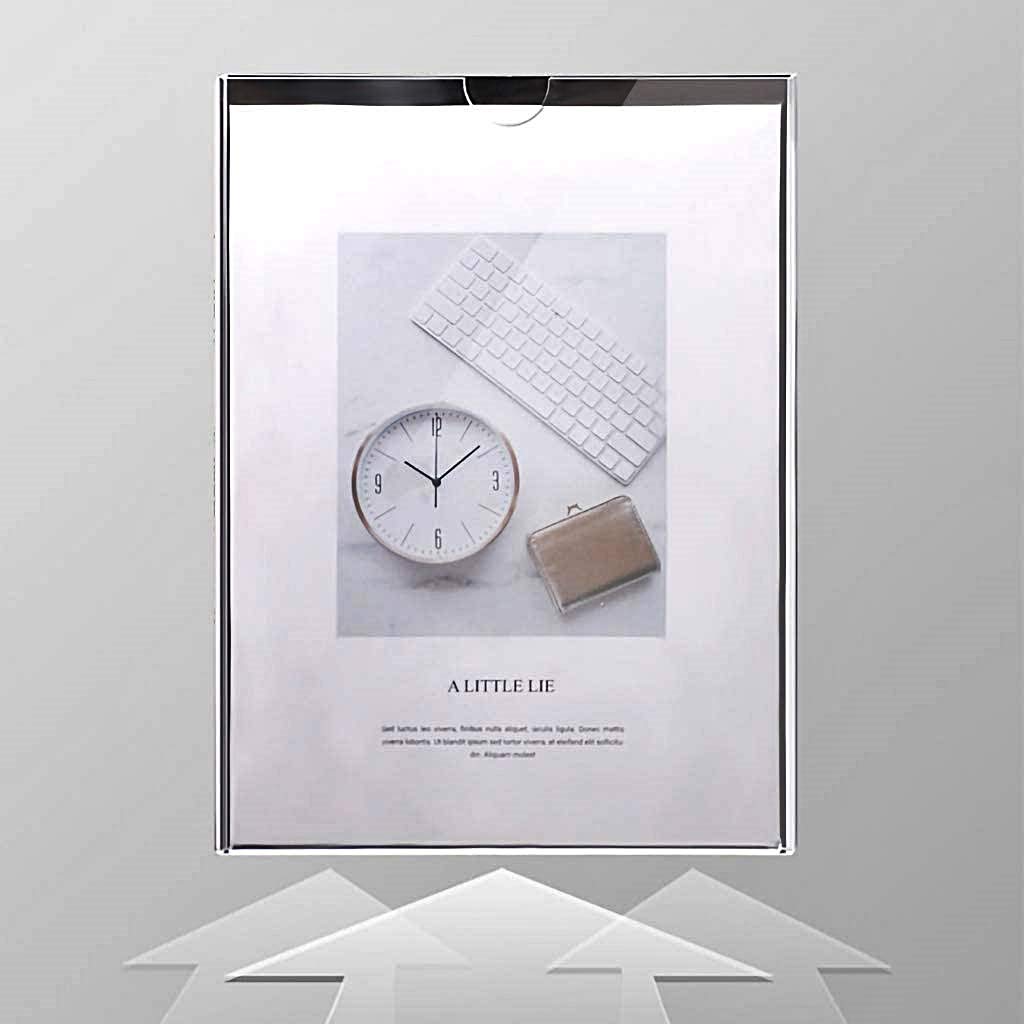 Checklist Holder Wall Hanging Glass