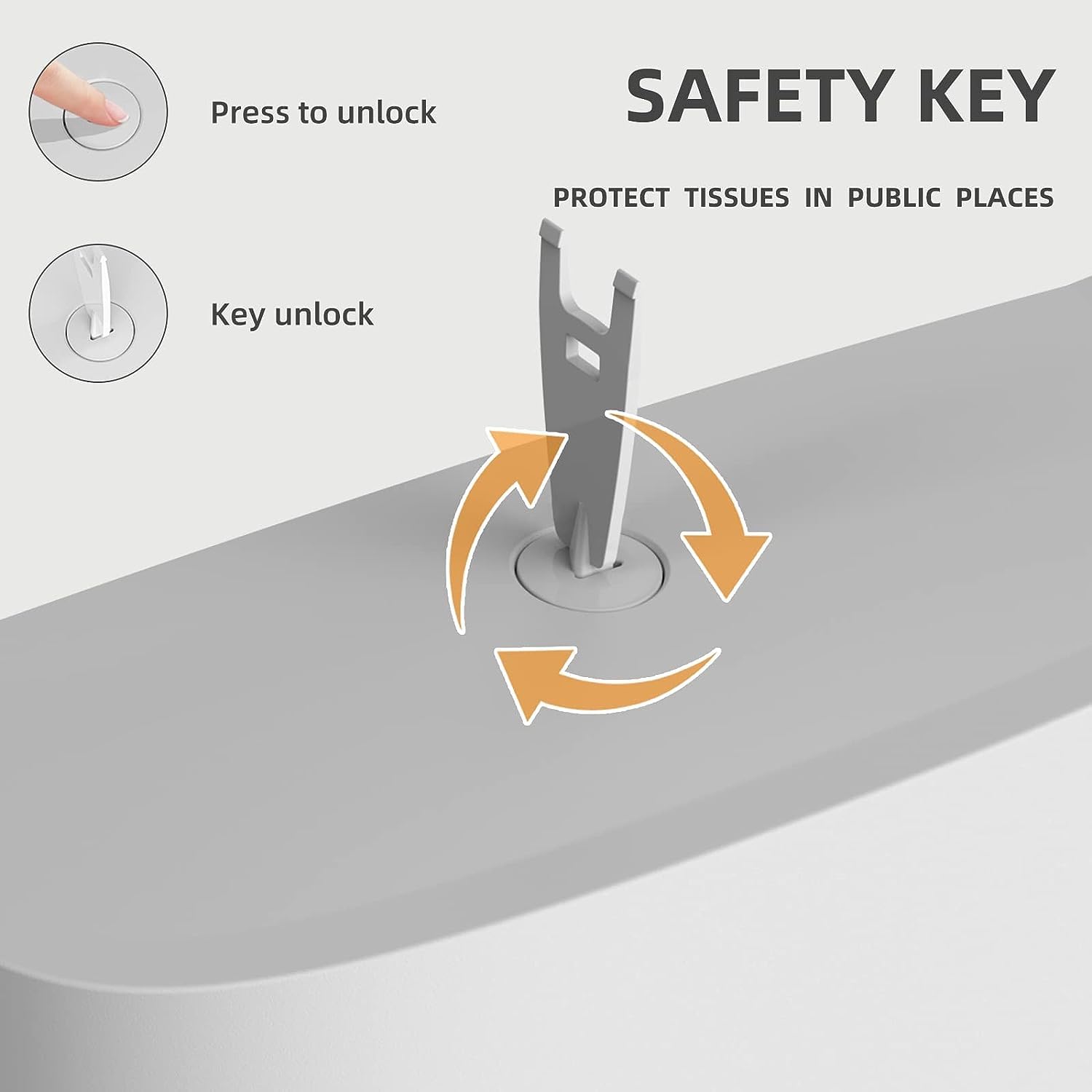 Dolphy Multifold Mini Hand Tissue Paper Dispenser White