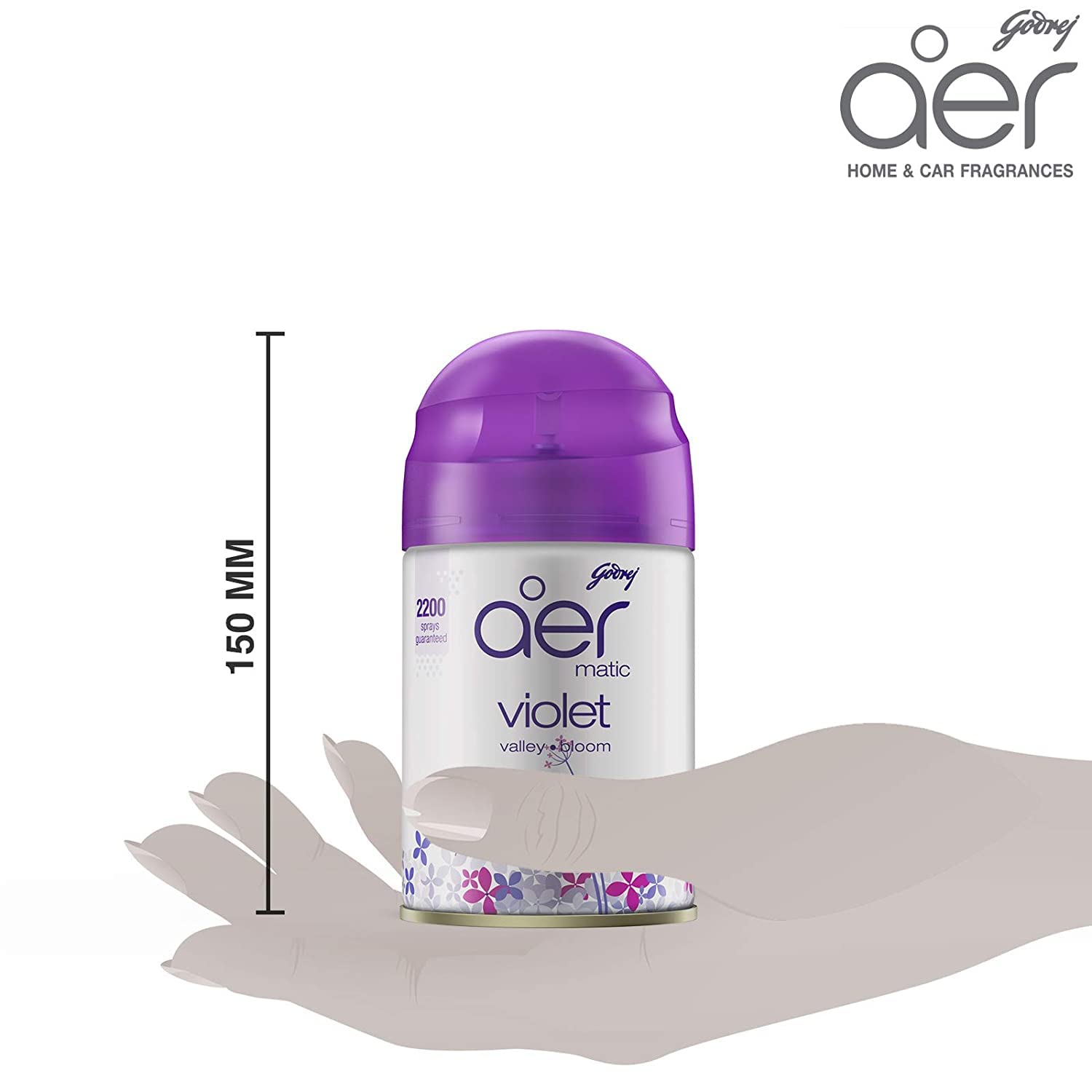 Godrej Aer Matic Violet Valley Bloom Refill 210 Ml