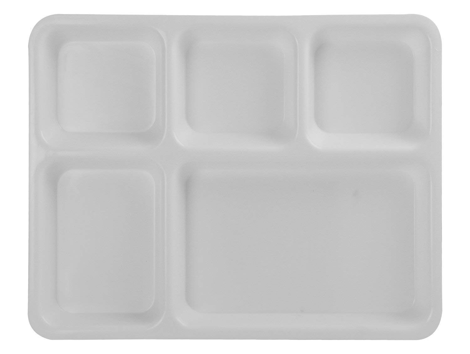Food Section Plate 5 Compartment