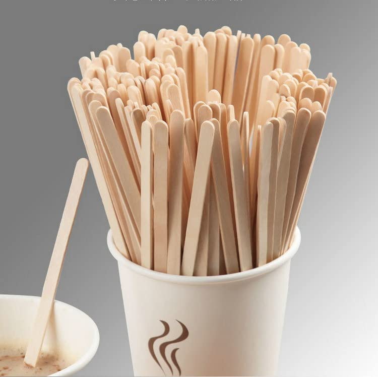 Wooden stirrer 500 pcs pkt 140 mm