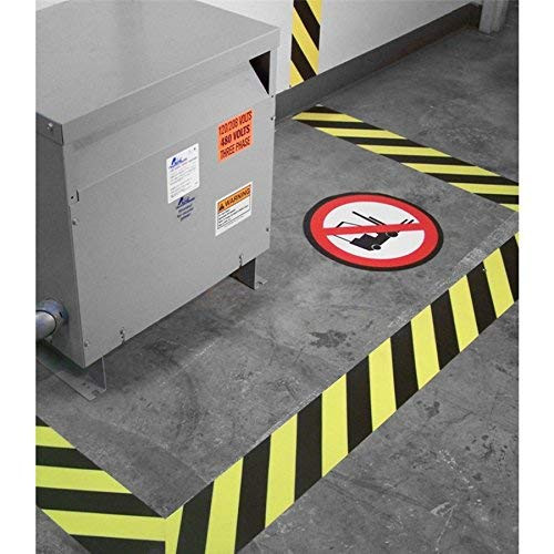 Zebra tape 50mm x 18 mtr