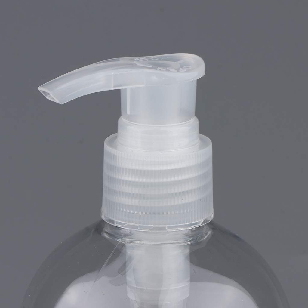 Transparent handwash bottle 500 ml