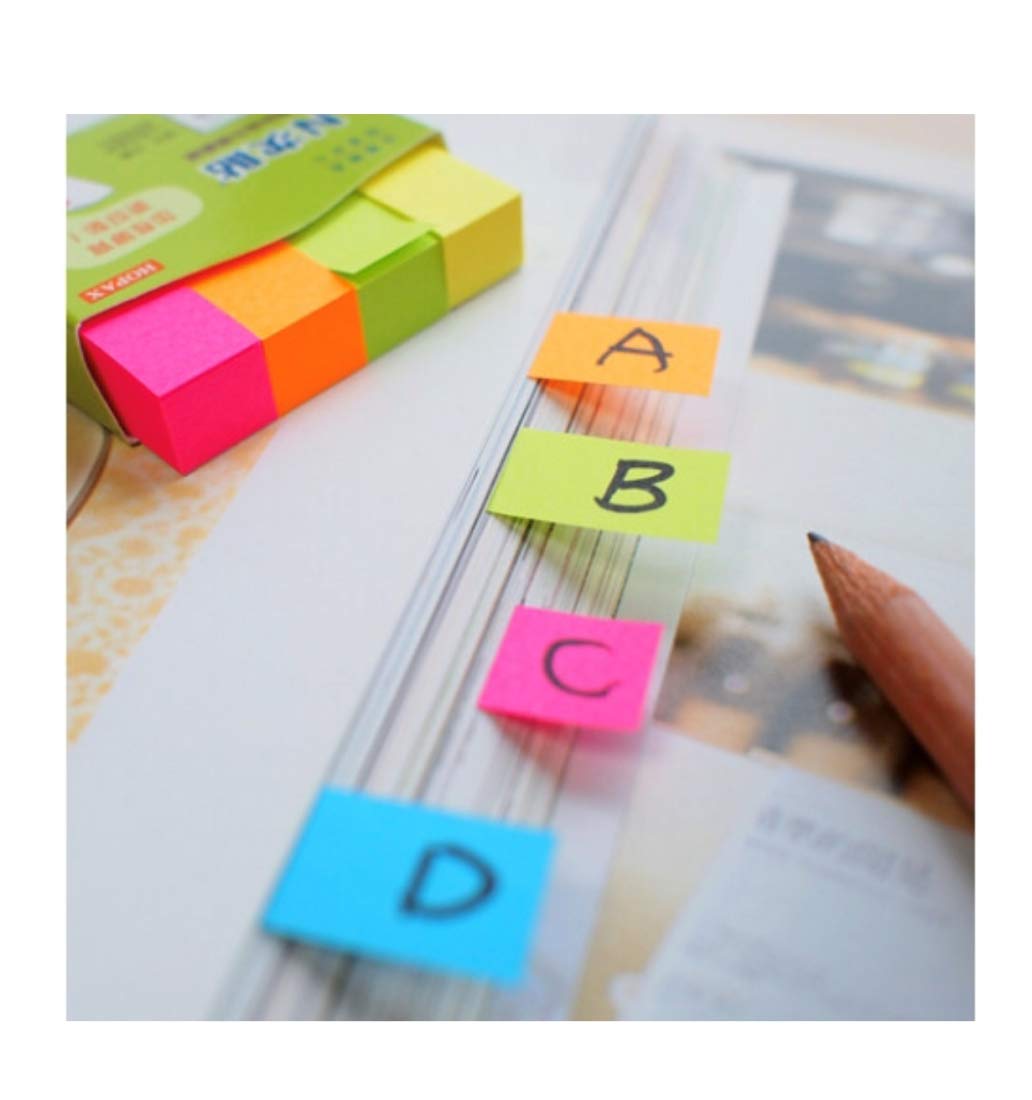 Sticky Notes-5 Colour Polyster flags - 125 Sheets Oddy