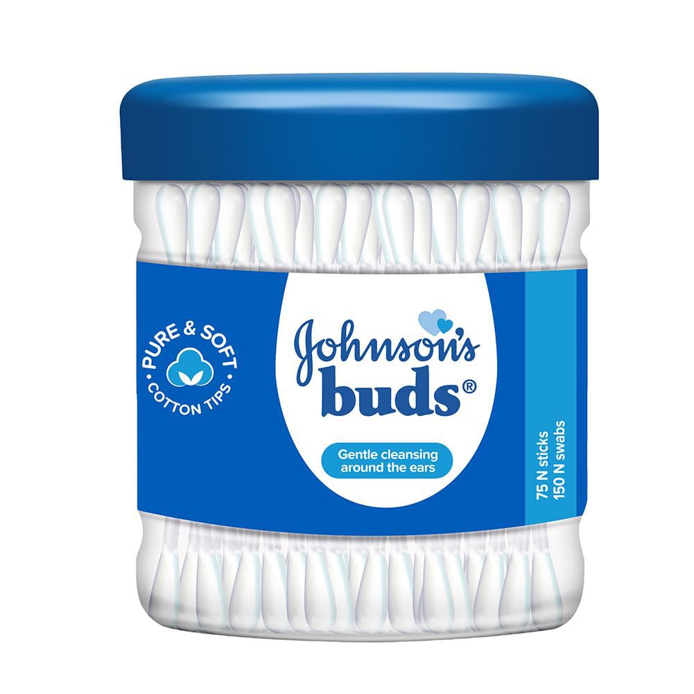Johnson  Johnson Buds Gentle 150 Swabs