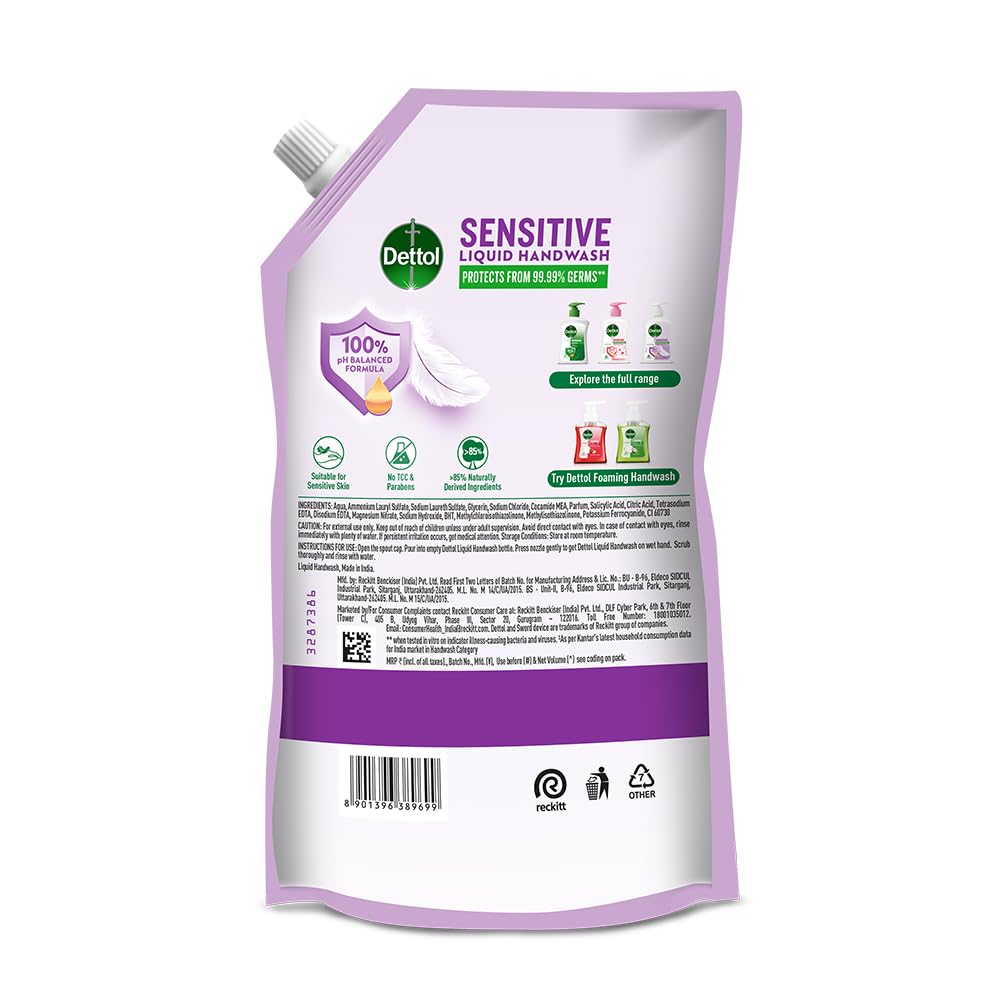 Dettol Hand wash 625 Ml