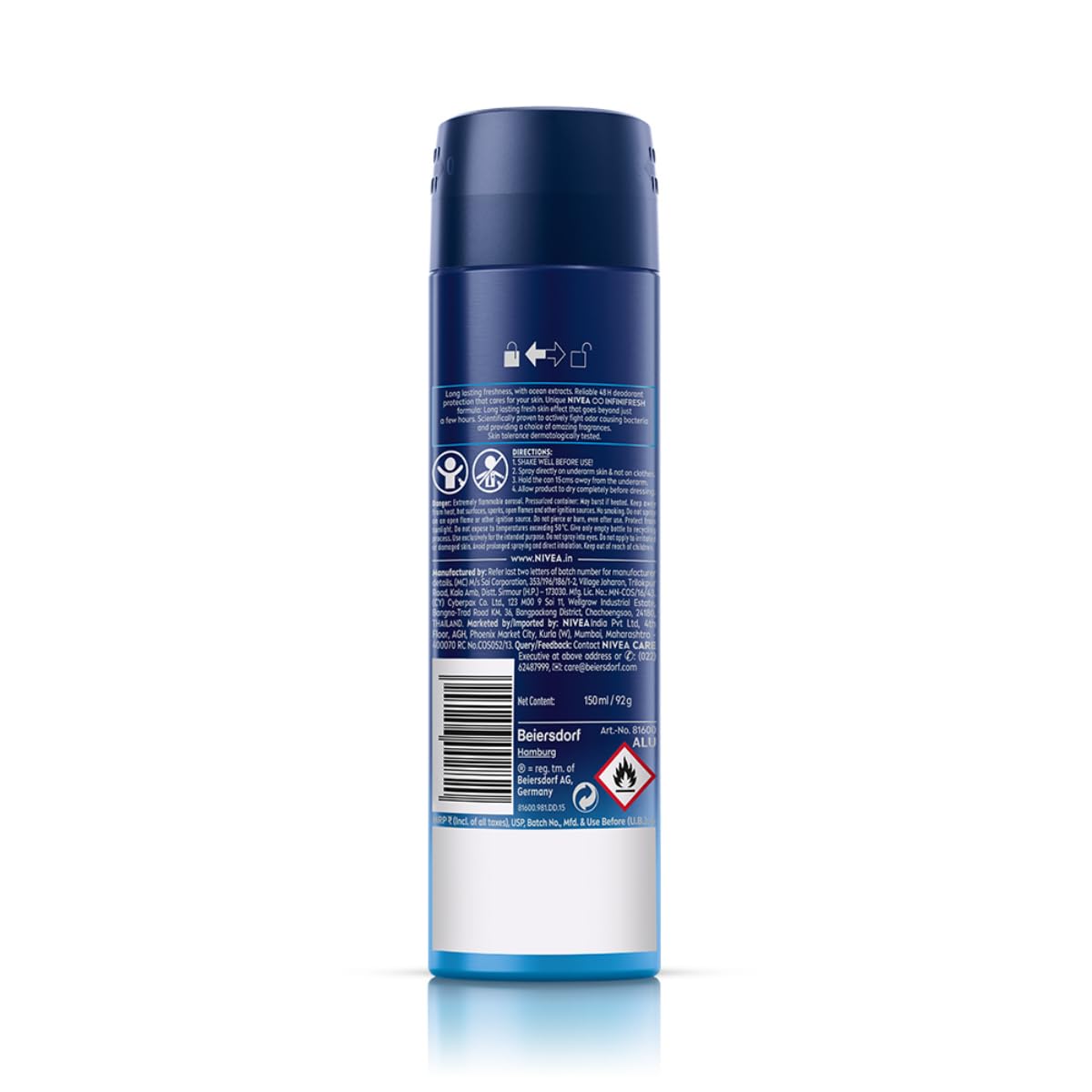 Nivea Deodorant Spray 150 Ml