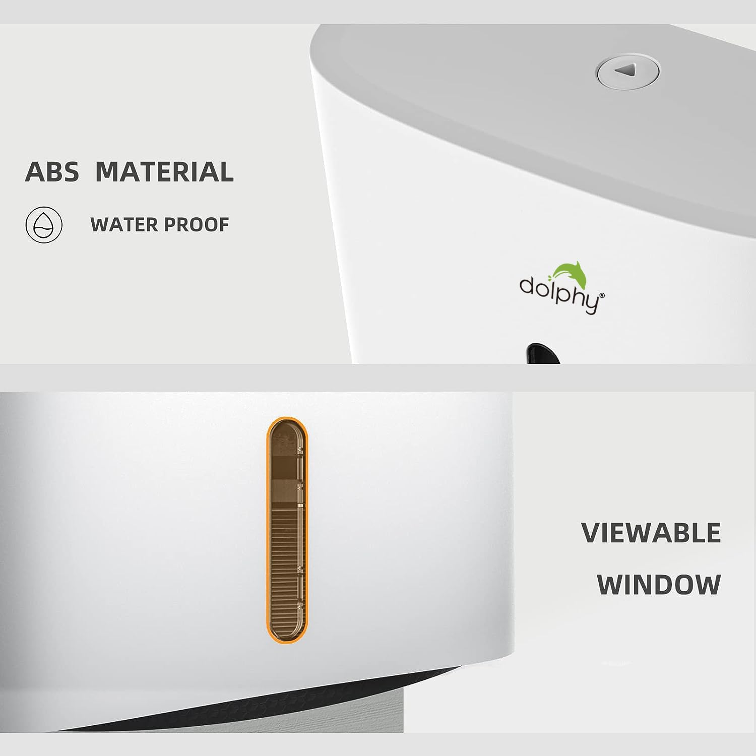 Dolphy Multifold Mini Hand Tissue Paper Dispenser White