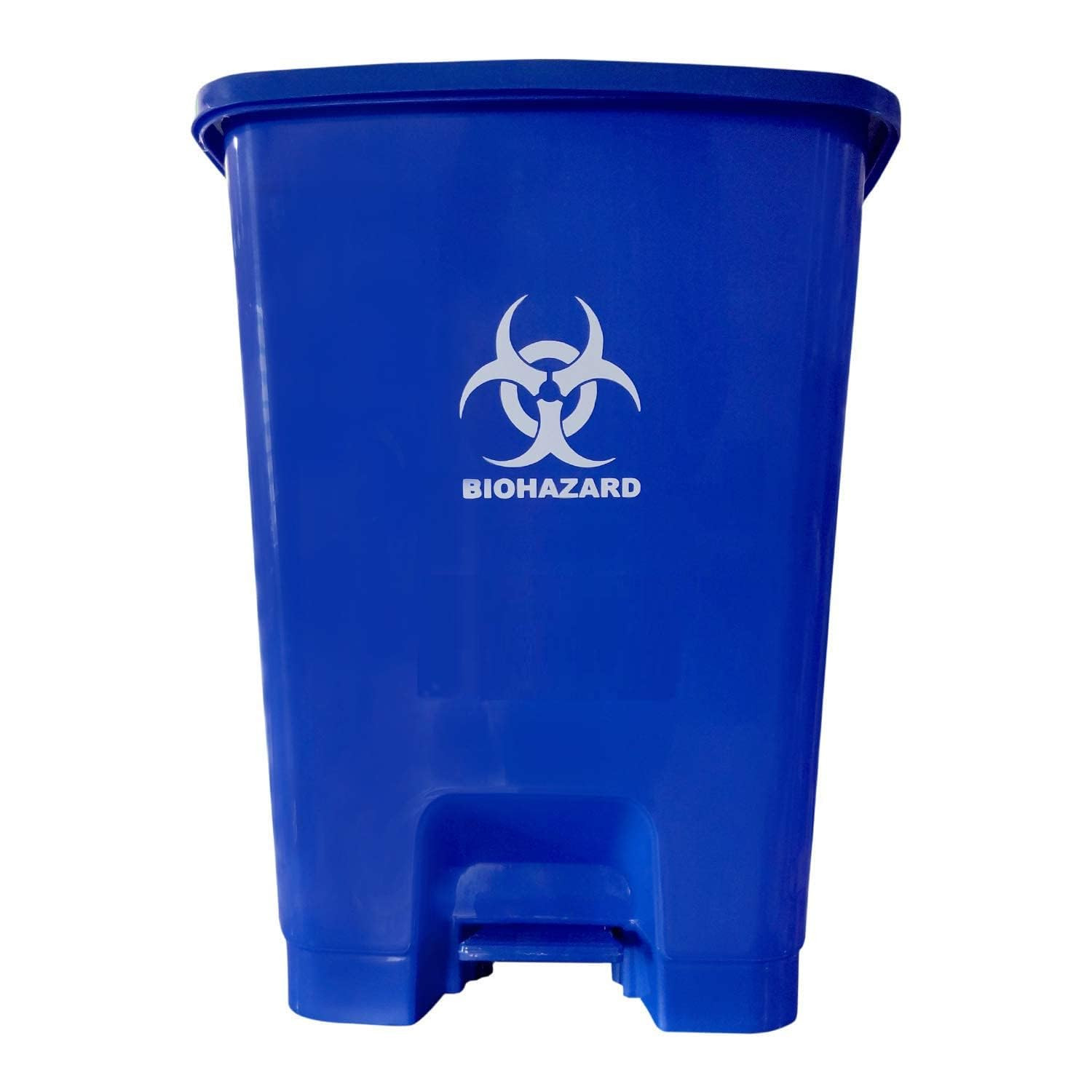 Plastic Dustbin Biohazard Blue 20 Liter