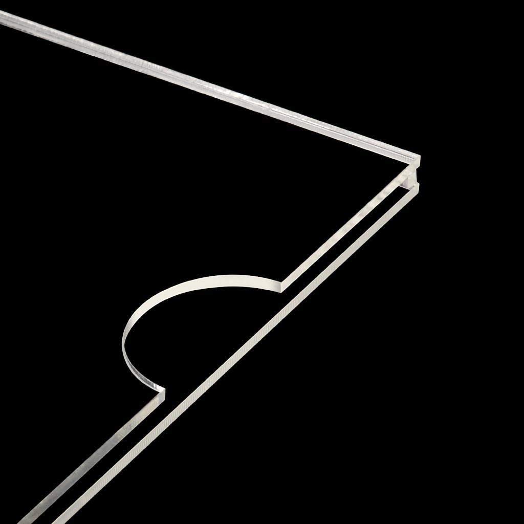 Checklist Holder Wall Hanging Glass