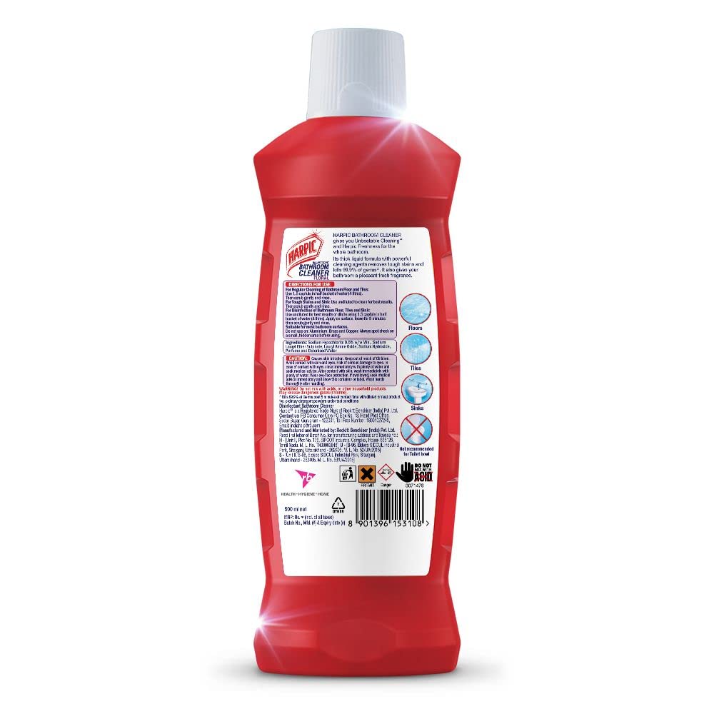 Toilet Cleaner Red 500 ml Harpic