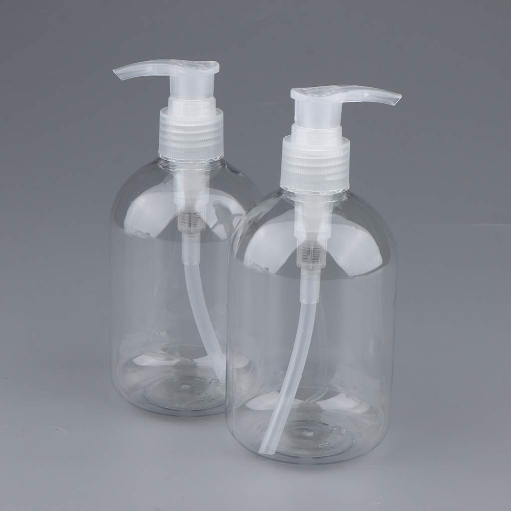 Transparent handwash bottle 500 ml