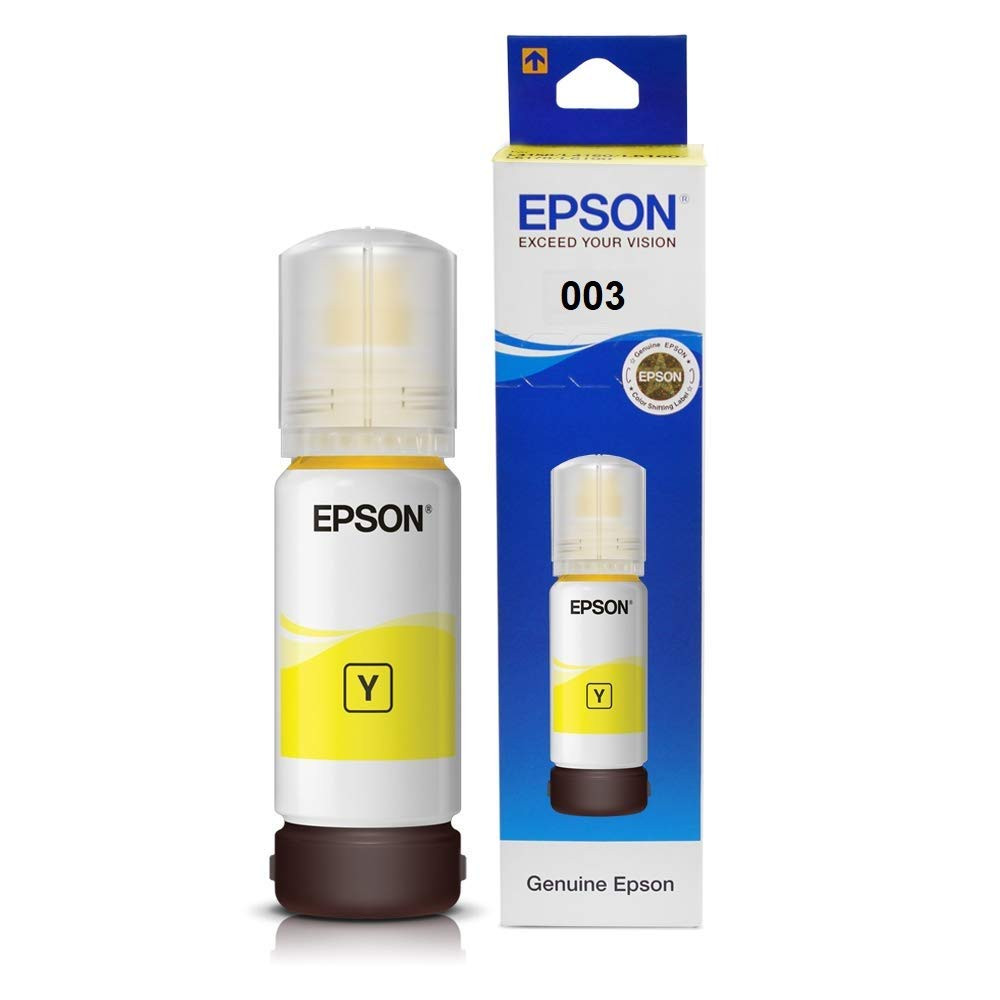 Epson Yellow Ink Bottle 003 65 Ml