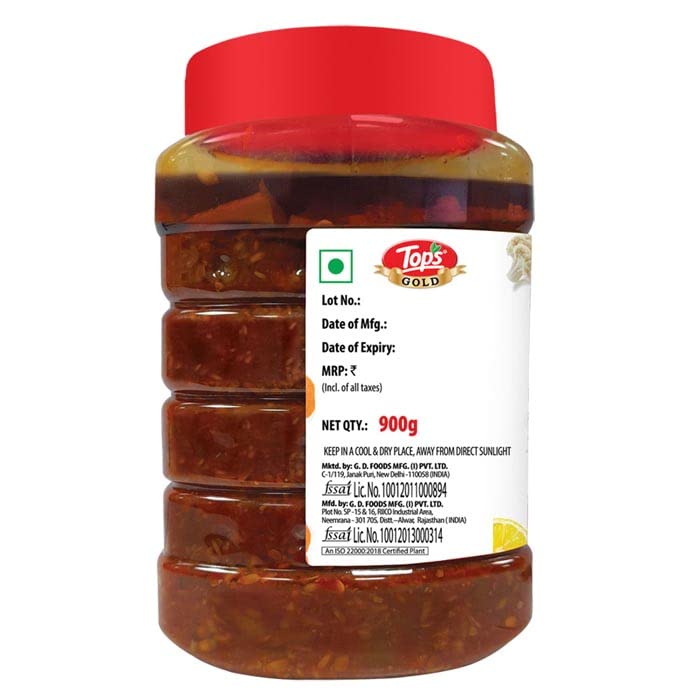 Tops Mix Pickle 900 Gram