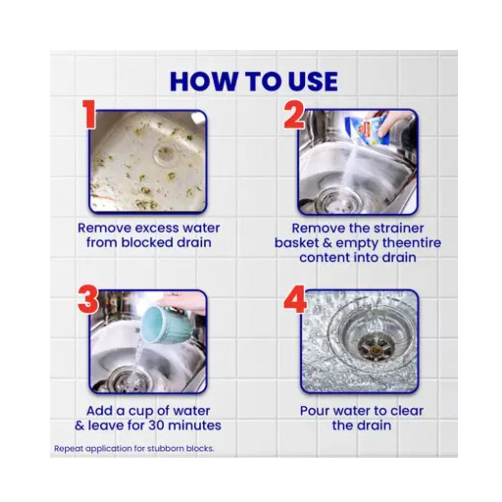 Drainex Drain Cleaning Kiwi 50 Grams