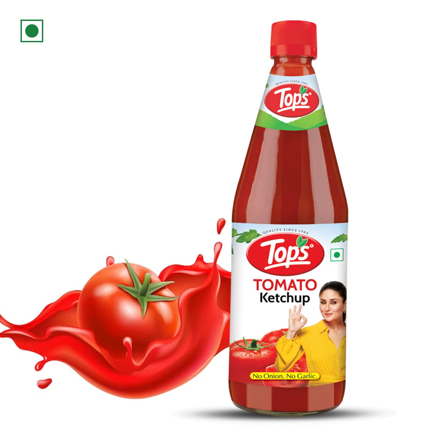 Tomato Ketchup 1 Kg Tops Glass Bottle