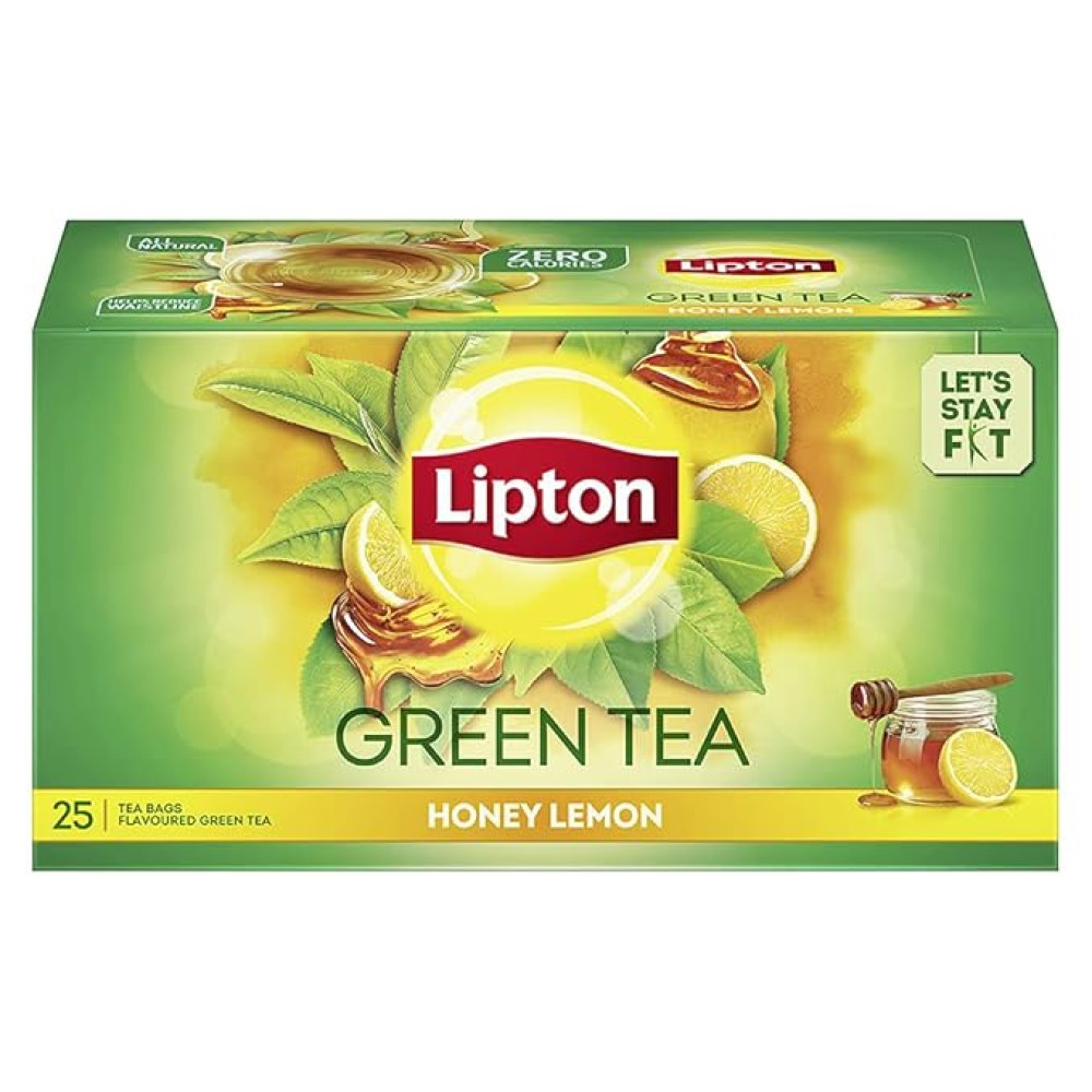 Image of Lipton Green Tea, Honey Lemon, 25 Tea Bags