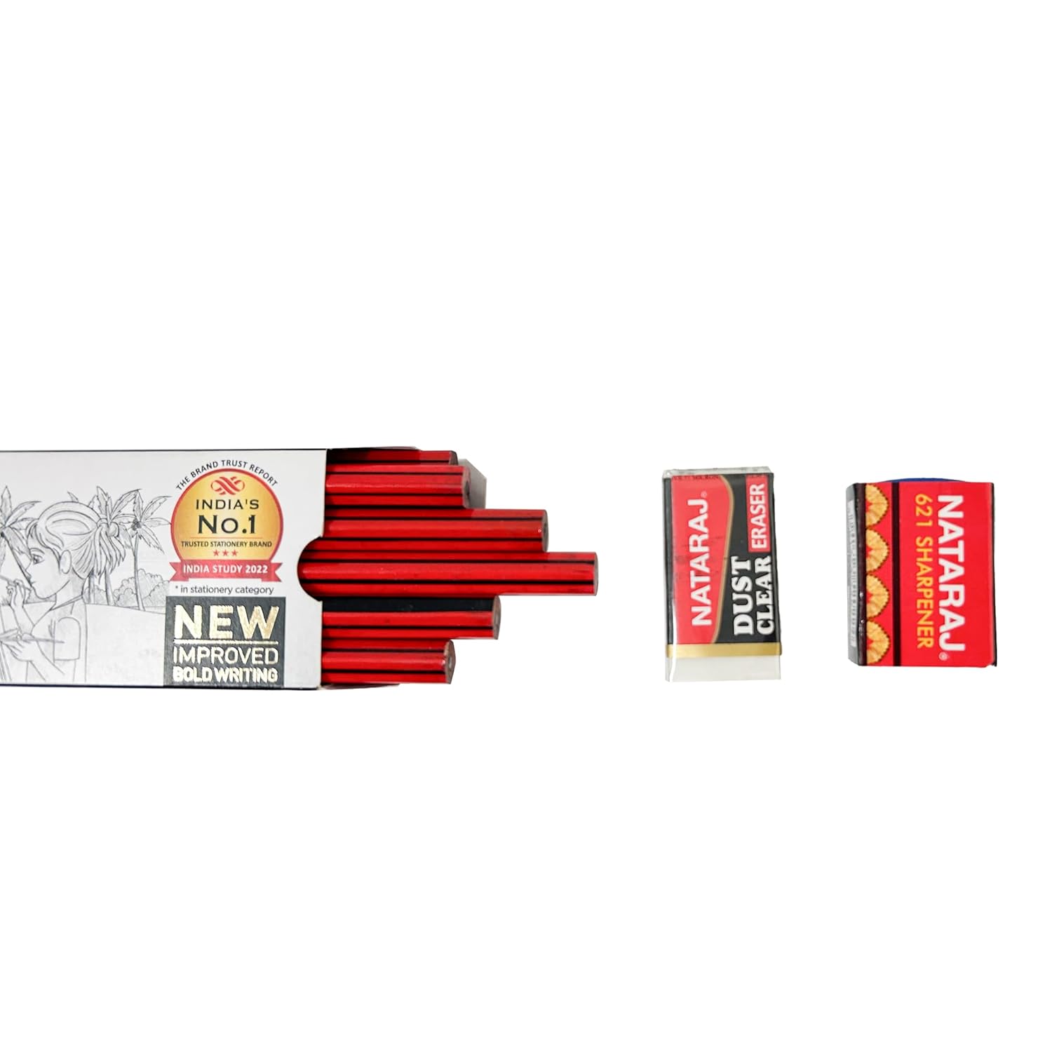 Nataraj Pencil 621 Pack of 10