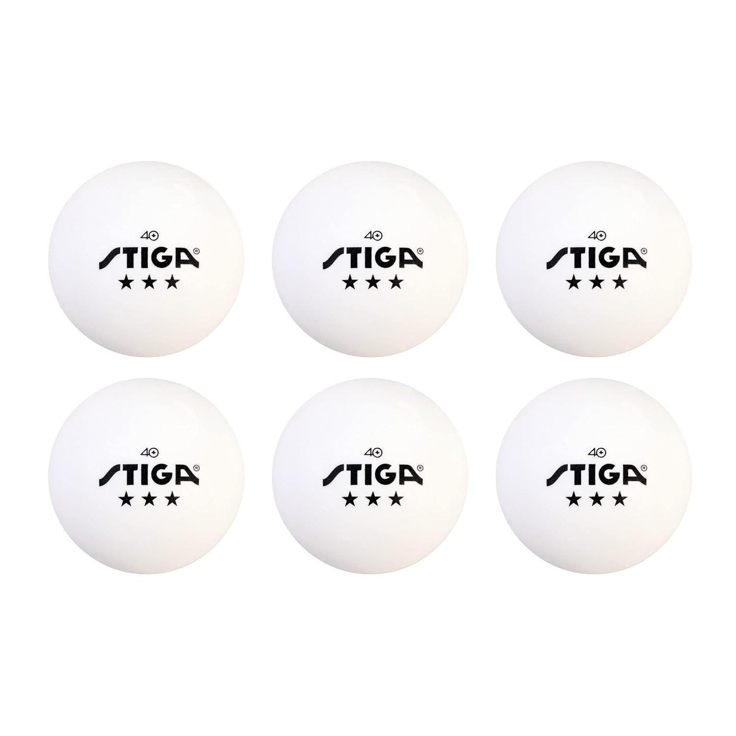 Table Tennis Ball Stiga White 32211