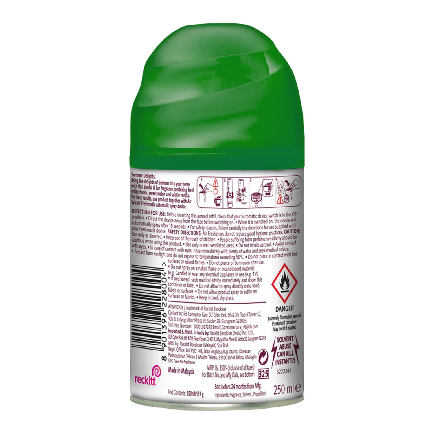 Room Freshener Automatic Refill Airwick 250 Ml